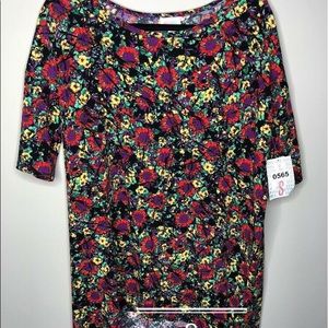 LuLaRoe Floral Small Irma Tunic